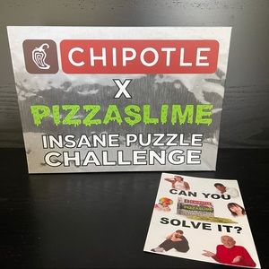 Limited Edition Chipotle x Pizza Slime Insane Puzzle